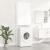 Dulap mașina de spălat, alb, 64x25,5x190 cm GartenMobel Dekor