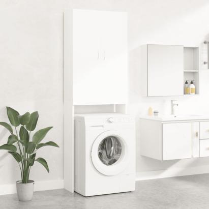 Dulap mașina de spălat, alb, 64x25,5x190 cm GartenMobel Dekor