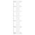Pantofar, alb, 27,5x27x102 cm, lemn compozit GartenMobel Dekor