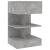 Noptieră, gri beton, 40x35x65 cm, PAL   GartenMobel Dekor