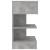Noptiere, 2 buc., gri beton, 40x35x65 cm GartenMobel Dekor