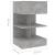 Noptiere, 2 buc., gri beton, 40x35x65 cm GartenMobel Dekor