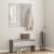 Set de mobilier pentru hol, gri beton, lemn prelucrat GartenMobel Dekor