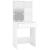Masă de toaletă cu LED, alb, 60x40x140 cm GartenMobel Dekor
