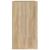 Dulap de cosmetice, stejar sonoma, 80x40x75 cm, lemn prelucrat GartenMobel Dekor