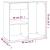 Dulap de cosmetice, stejar sonoma, 80x40x75 cm, lemn prelucrat GartenMobel Dekor