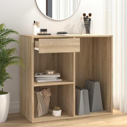 Dulap de cosmetice, stejar sonoma, 80x40x75 cm, lemn prelucrat GartenMobel Dekor