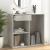 Dulap de cosmetice, gri beton, 80x40x75 cm, lemn prelucrat GartenMobel Dekor