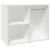 Dulap de dressing, alb, 80x40x65 cm, lemn compozit GartenMobel Dekor