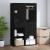 Dulap de dressing, negru, 80x40x65 cm, lemn compozit GartenMobel Dekor