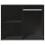 Dulap de dressing, negru, 80x40x65 cm, lemn compozit GartenMobel Dekor