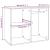 Dulap de dressing, negru, 80x40x65 cm, lemn compozit GartenMobel Dekor