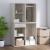Dulap de dressing, gri beton, 80x40x65 cm, lemn compozit GartenMobel Dekor