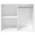 Dulap de dressing, alb extralucios, 80x40x65 cm, lemn compozit GartenMobel Dekor