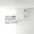 Dulap cu oglindă și LED, alb, 91x15x76,5 cm GartenMobel Dekor