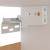 Dulap suspendat, alb extralucios, 50 x 31 x 60 cm, PAL GartenMobel Dekor