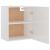 Dulap suspendat, alb extralucios, 50 x 31 x 60 cm, PAL GartenMobel Dekor