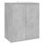 Pantofar, gri beton, 60x35x70 cm, PAL GartenMobel Dekor
