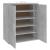 Pantofar, gri beton, 60x35x70 cm, PAL GartenMobel Dekor