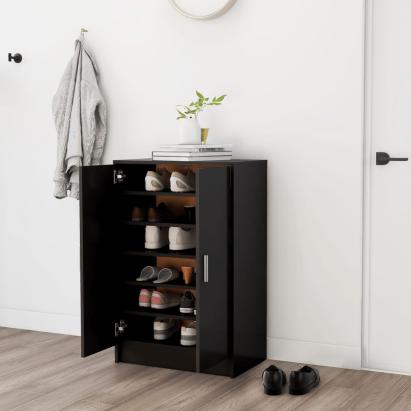 Pantofar, negru, 60x35x92 cm, PAL     GartenMobel Dekor