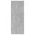 Pantofar, gri beton, 60x35x92 cm, PAL     GartenMobel Dekor