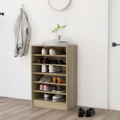 Pantofar, stejar sonoma, 60x35x92 cm, PAL   GartenMobel Dekor