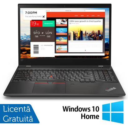 Laptop Refurbished LENOVO ThinkPad T580, Intel Core i5-8350U 1.70 - 3.60GHz, 8GB DDR4, 256GB SSD, 15.6 Inch Full HD, Webcam + Windows 10 Home NewTechnology Media