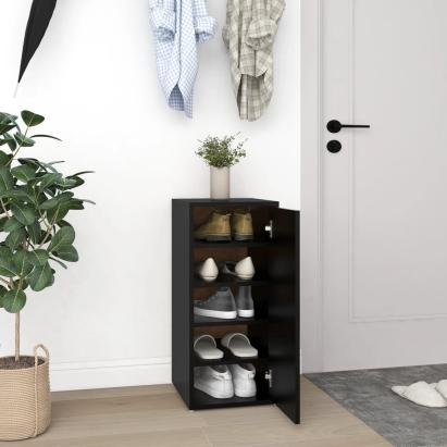 Pantofar, negru, 32x35x70 cm, PAL GartenMobel Dekor