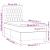 Pat box spring cu saltea, crem, 90x200 cm, textil GartenMobel Dekor