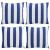 Perne decorative, 4 buc., albastru și alb, 40x40 cm, textil GartenMobel Dekor