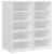 Pantofare, 2 buc., alb, 31,5x35x70 cm, PAL GartenMobel Dekor