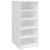 Pantofare, 2 buc., alb, 31,5x35x70 cm, PAL GartenMobel Dekor