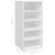 Pantofare, 2 buc., alb, 31,5x35x70 cm, PAL GartenMobel Dekor
