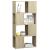 Bibliotecă/Separator cameră stejar sonoma 60x24x124,5 cm PAL   GartenMobel Dekor
