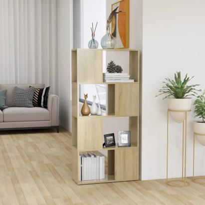 Bibliotecă/Separator cameră stejar sonoma 60x24x124,5 cm PAL   GartenMobel Dekor