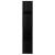 Bibliotecă/Separator cameră, negru extralucios, 60x24x124,5 cm GartenMobel Dekor
