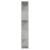 Bibliotecă/Separator cameră, gri beton, 60x24x155 cm GartenMobel Dekor