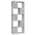 Bibliotecă/Separator cameră, gri beton, 60x24x155 cm GartenMobel Dekor