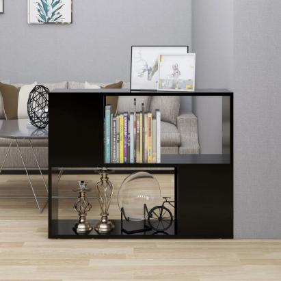 Comodă TV, negru, 80x24x63 cm, PAL  GartenMobel Dekor