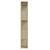 Bibliotecă/Separator cameră, stejar Sonoma, 80x24x155 cm, PAL GartenMobel Dekor