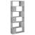 Bibliotecă/Separator cameră, gri beton, 80x24x186 cm, PAL   GartenMobel Dekor