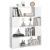 Bibliotecă/Separator cameră, alb, 100x24x124 cm GartenMobel Dekor