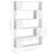 Bibliotecă/Separator cameră, alb, 100x24x155 cm, PAL   GartenMobel Dekor