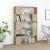 Bibliotecă/Separator cameră, stejar sonoma, 100x24x155 cm PAL   GartenMobel Dekor