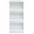 Masă de bar cu raft de depozitare, alb, 102x50x103,5 cm, PAL GartenMobel Dekor