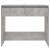 Masă consolă, gri beton, 89x41x76,5 cm, oțel GartenMobel Dekor