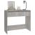 Masă consolă, gri beton, 89x41x76,5 cm, oțel GartenMobel Dekor