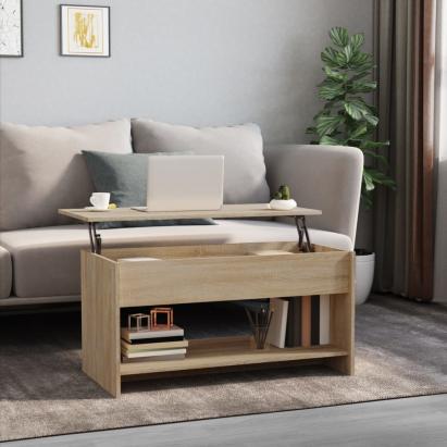Măsuță de cafea, stejar sonoma, 102x50x52,5 cm, lemn prelucrat GartenMobel Dekor