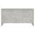 Măsuță de cafea, gri beton, 102x55,5x52,5 cm, lemn prelucrat GartenMobel Dekor