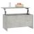 Măsuță de cafea, gri beton, 102x55,5x52,5 cm, lemn prelucrat GartenMobel Dekor